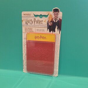 MINISO Harry Potter Gryffindor Phone Card Holder NEW